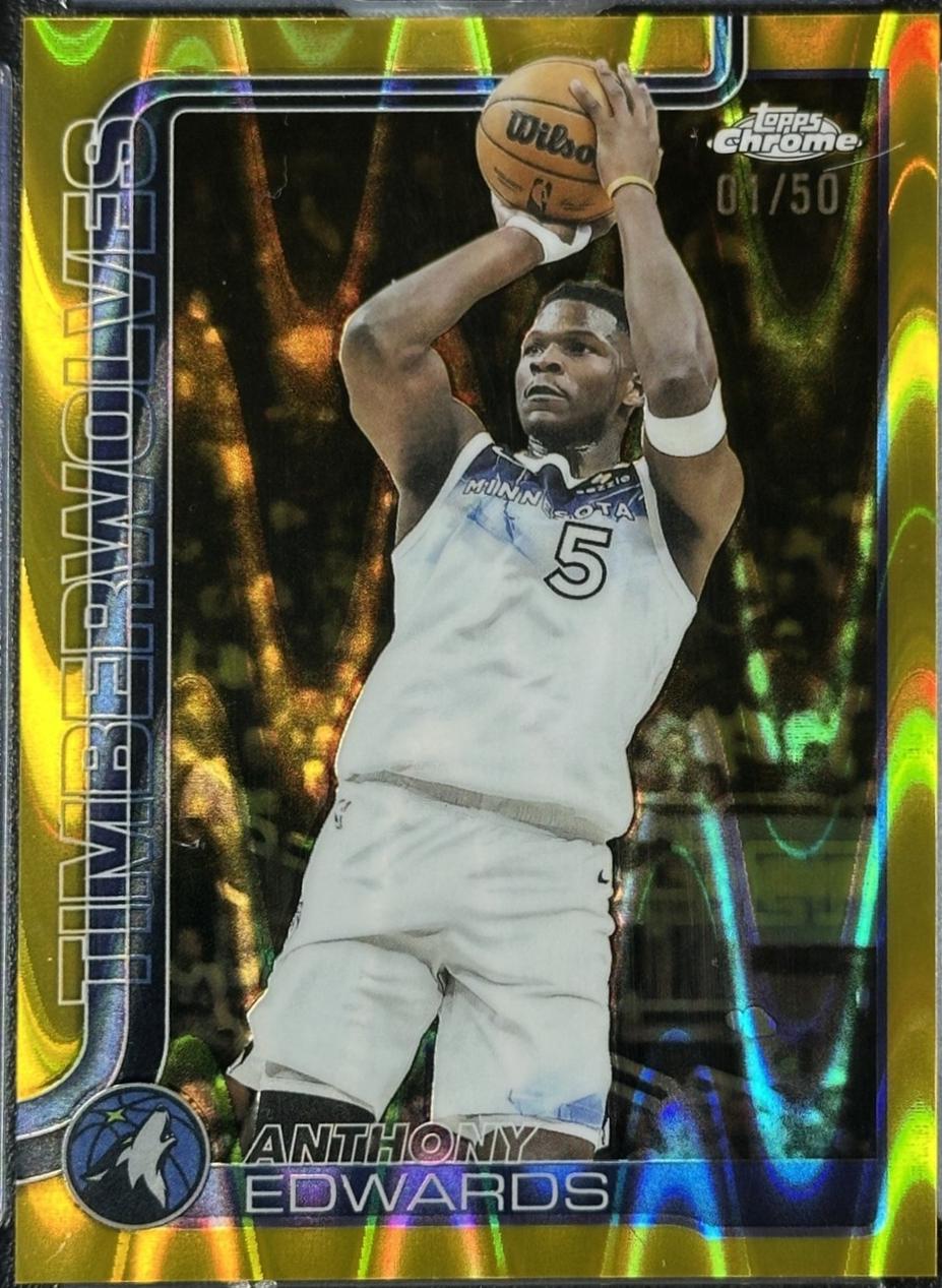 Anthony Edwards [RayWave Gold Refractor] #151