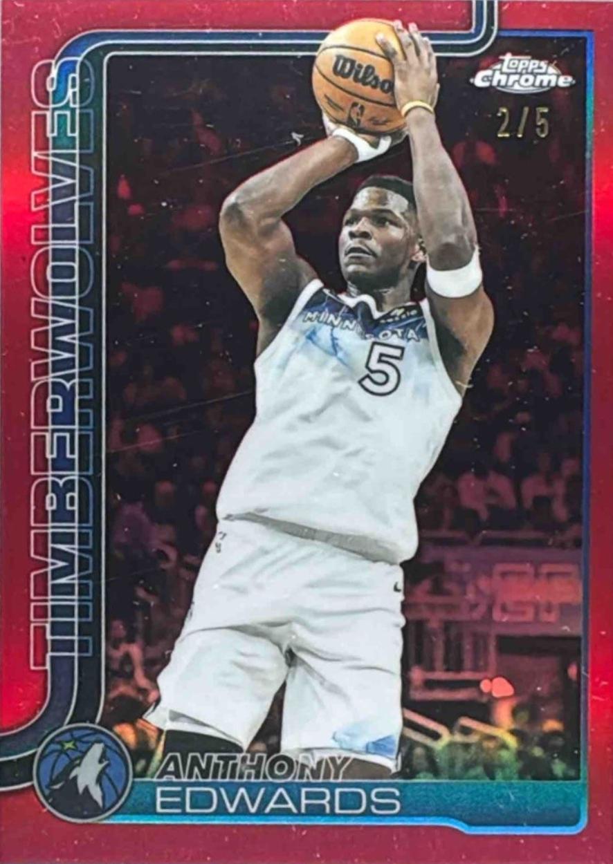 Anthony Edwards [Red Refractor] #151