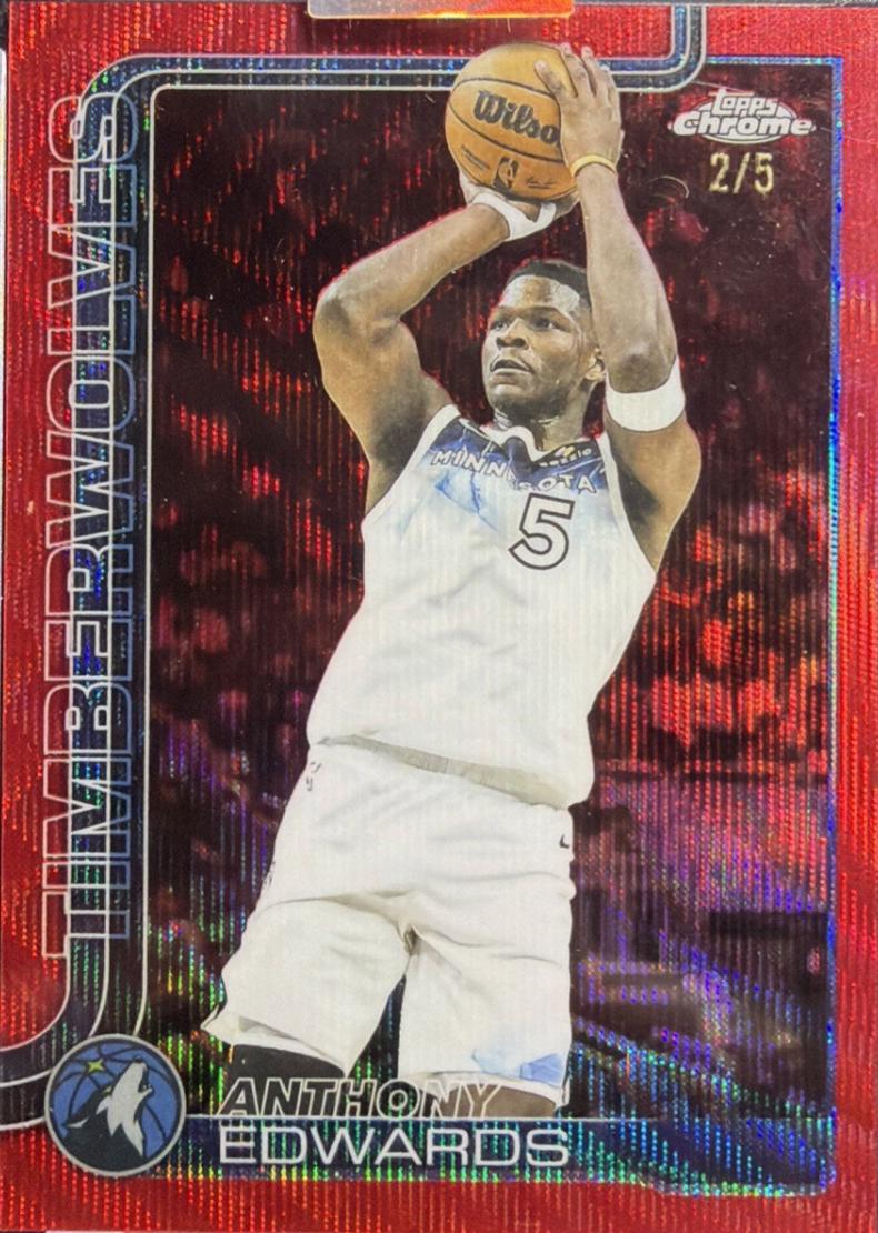 Anthony Edwards [Red Wave Refractor] #151