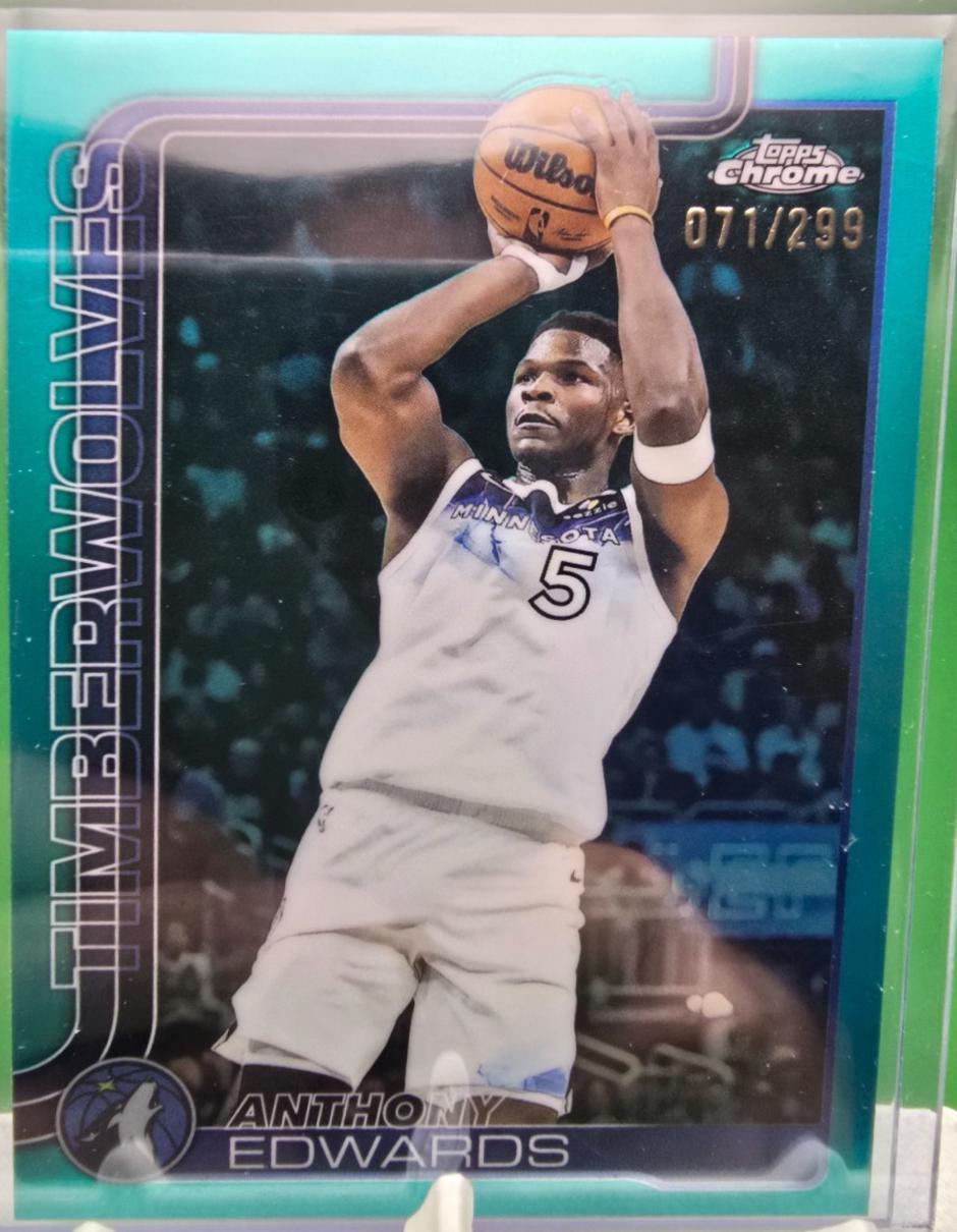 Anthony Edwards [Teal Refractor] #151