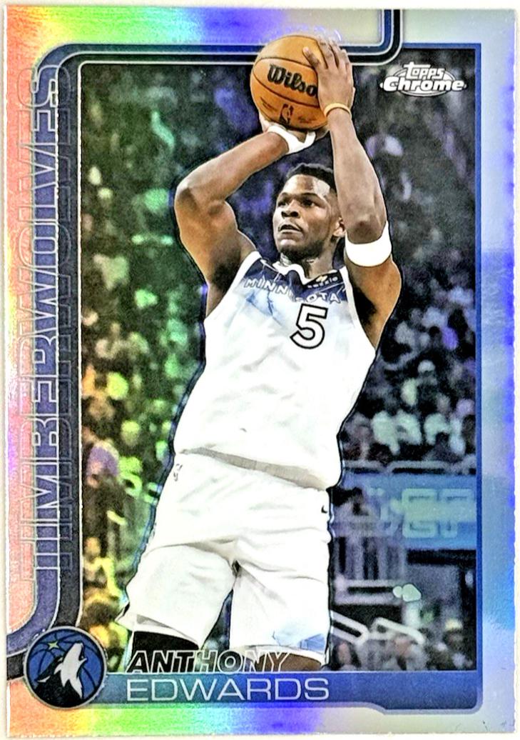 Anthony Edwards [Tri-Color Refractor] #151