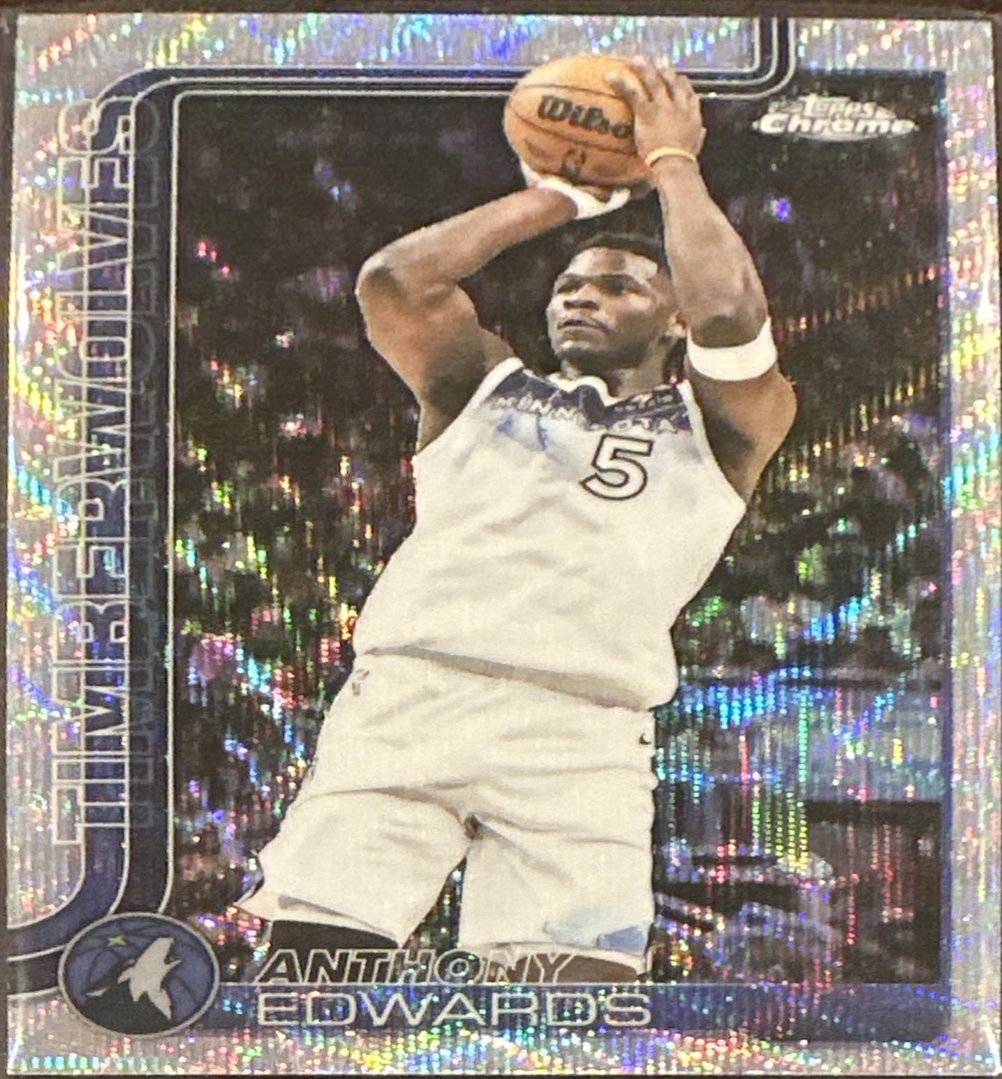 Anthony Edwards [Wave Refractor] #151