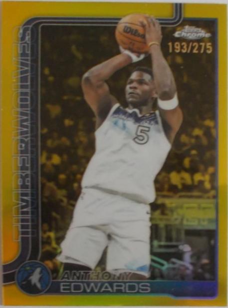 Anthony Edwards [Yellow Refractor] #151