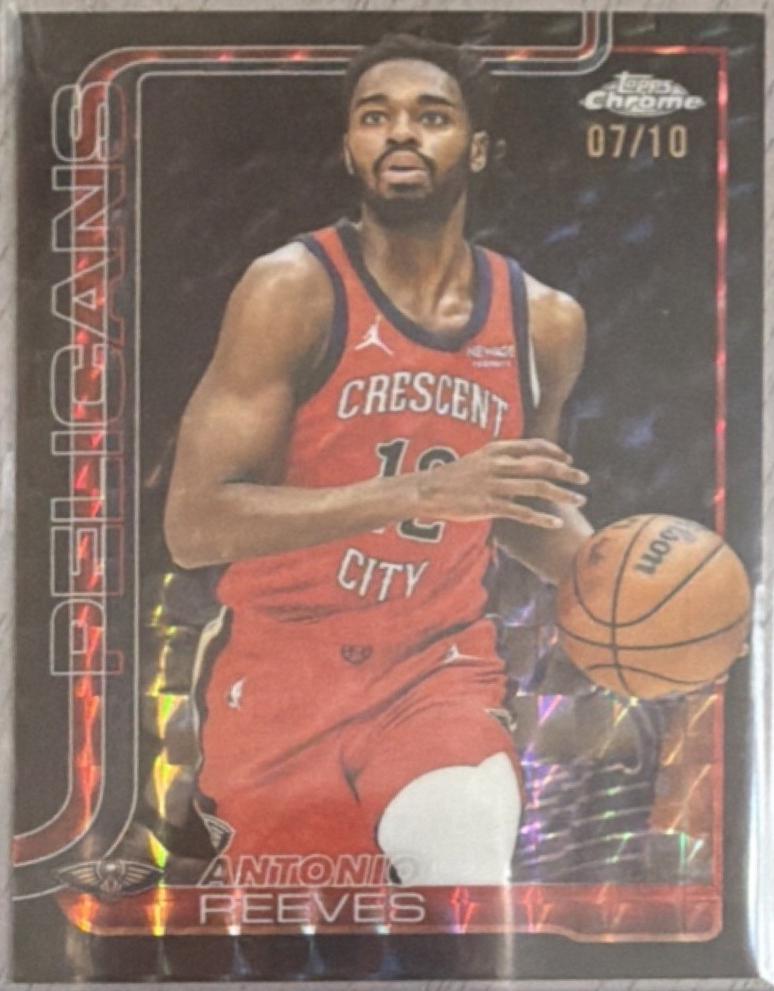 Antonio Reeves [Black Wave Refractor] #108