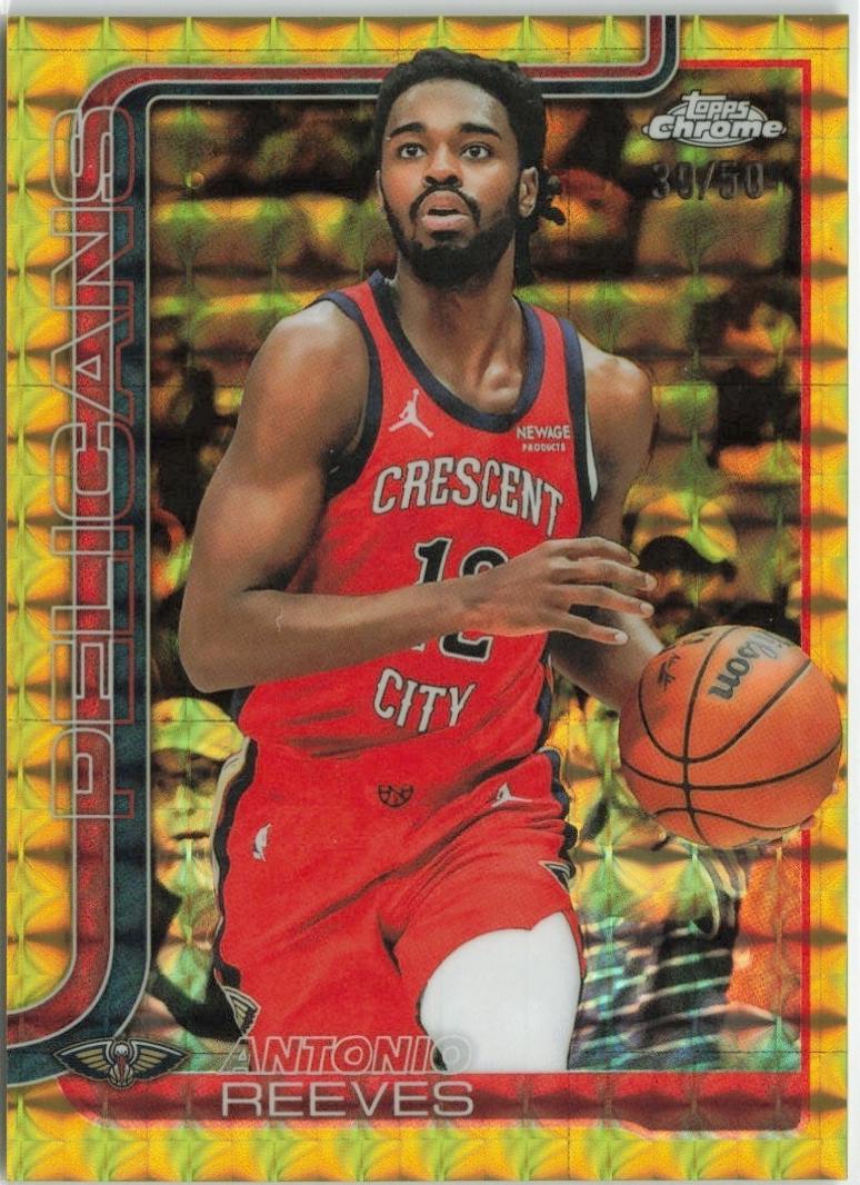 Antonio Reeves [Gold Geometric Refractor] #108