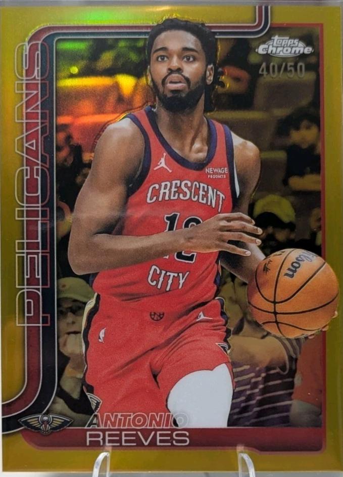Antonio Reeves [Gold Refractor] #108