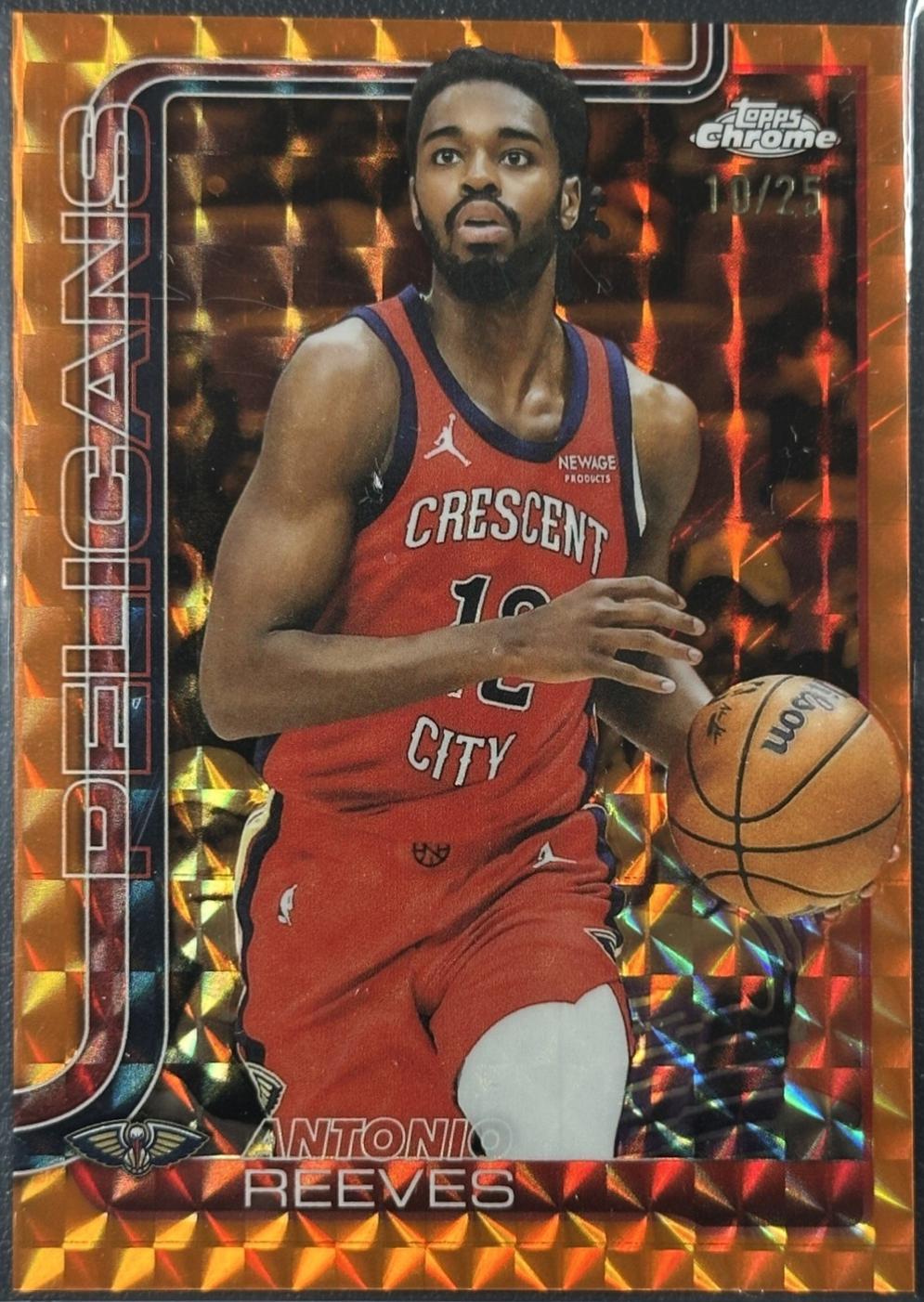 Antonio Reeves [Orange Geometric Refractor] #108