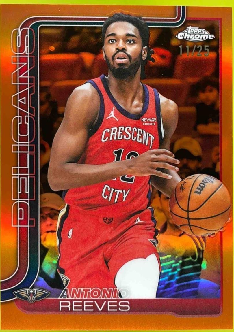 Antonio Reeves [Orange Refractor] #108