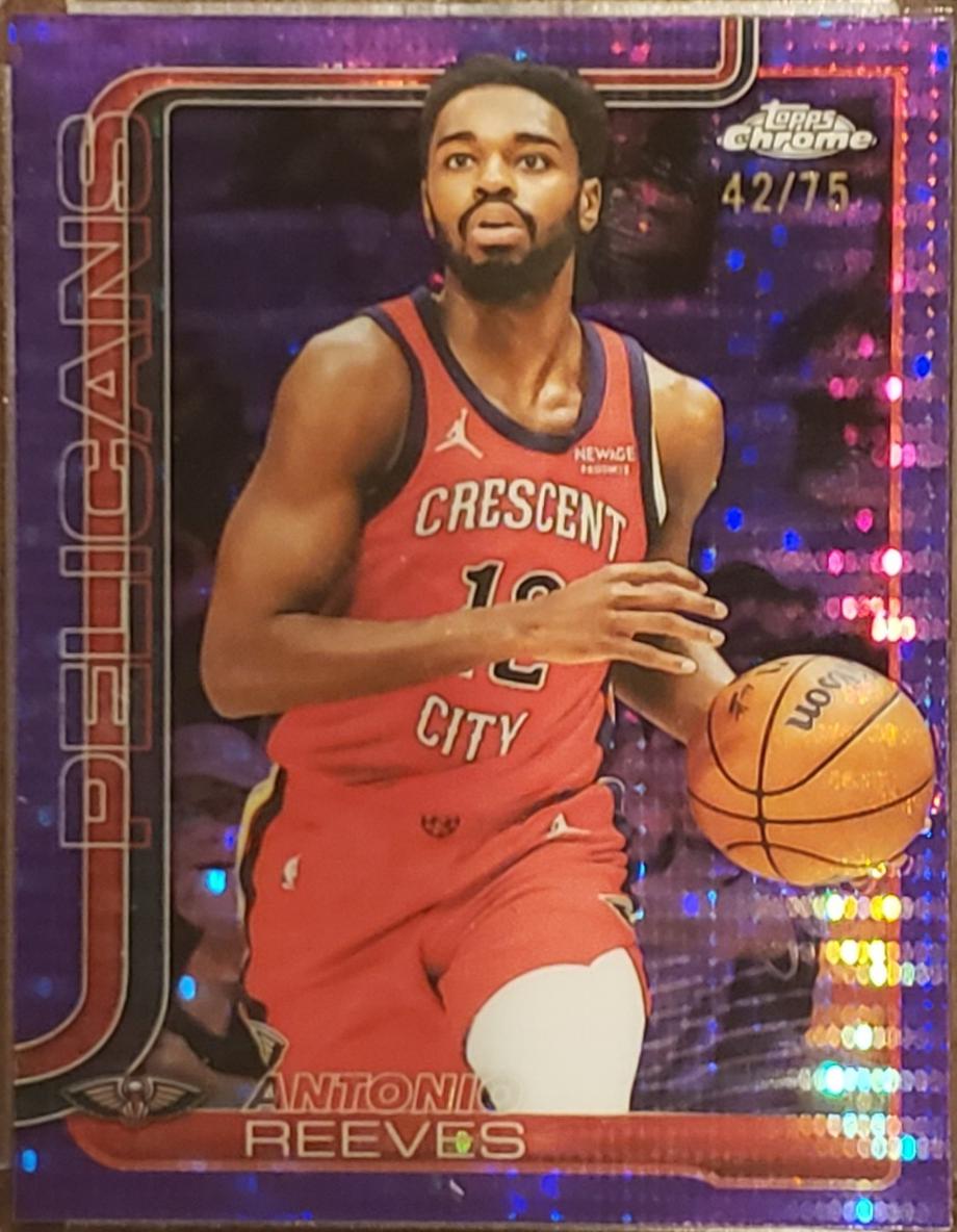 Antonio Reeves [Pulsar Purple Refractor] #108