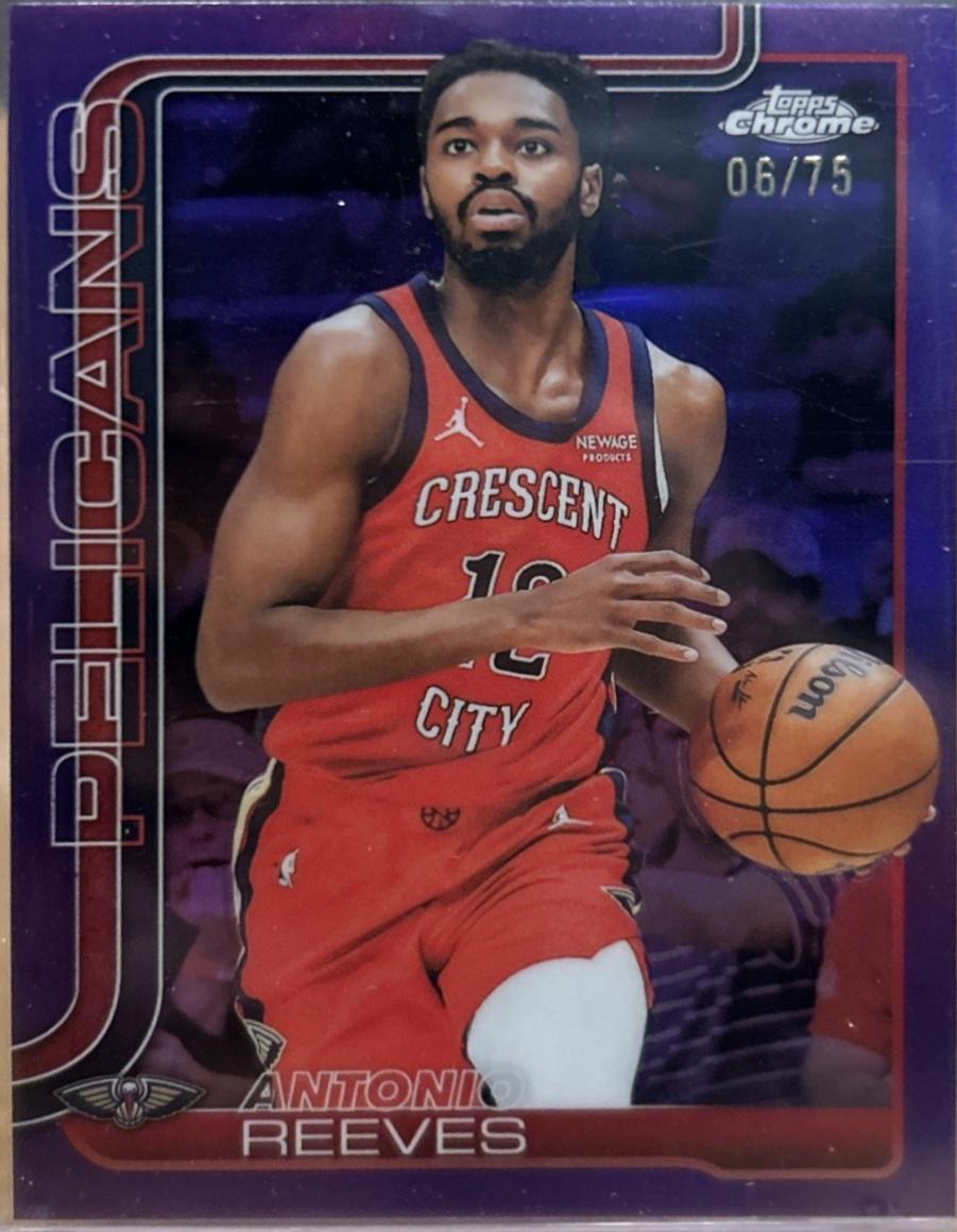 Antonio Reeves [Purple Refractor] #108