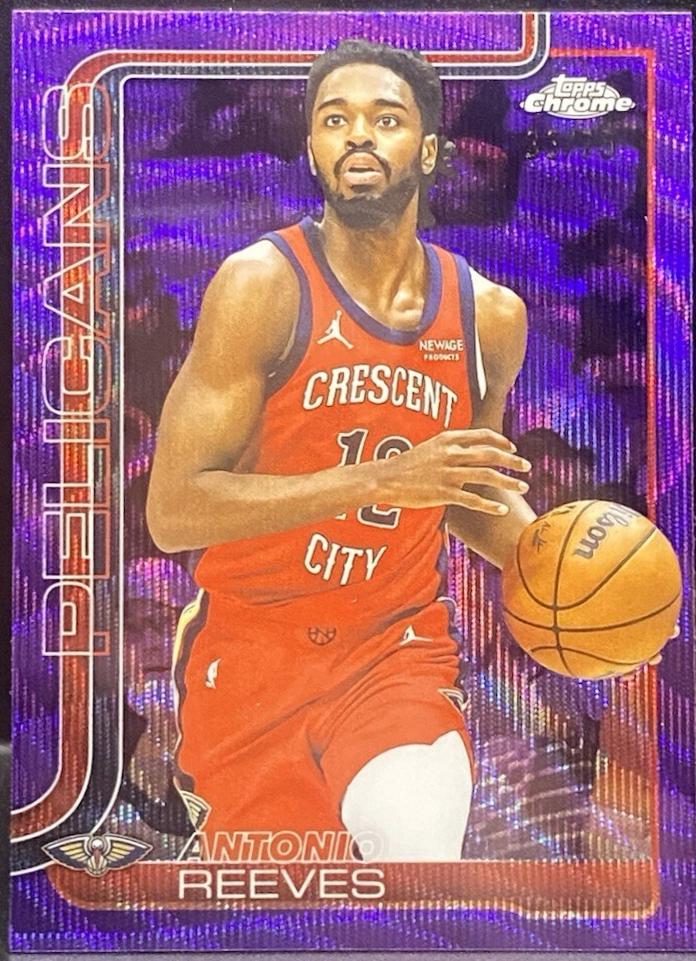 Antonio Reeves [Purple Wave Refractor] #108