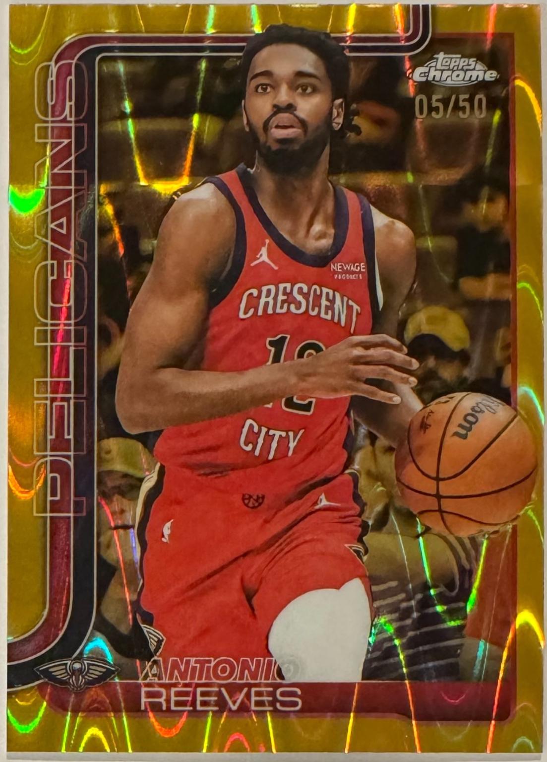 Antonio Reeves [RayWave Gold Refractor] #108