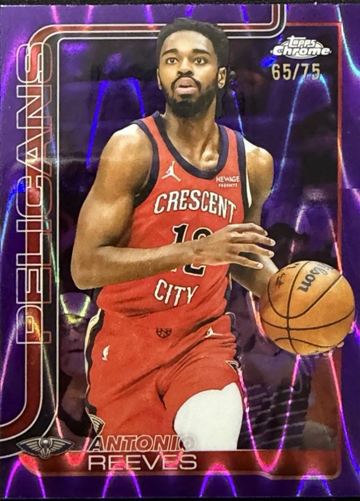 Antonio Reeves [RayWave Purple Refractor] #108