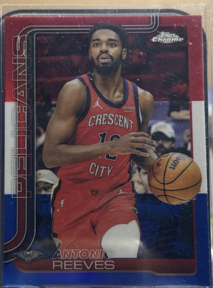 Antonio Reeves [Red White Blue Refractor] #108