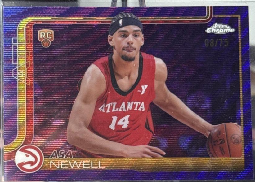 Asa Newell [Purple Wave Refractor] #273