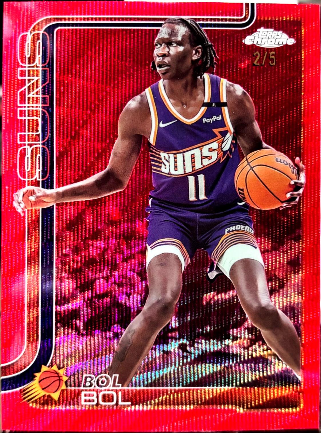 Bol Bol [Red Wave Refractor] #164
