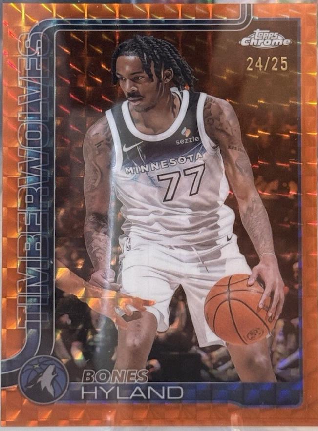 Bones Hyland [Orange Geometric Refractor] #90