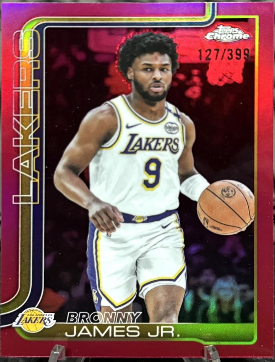 Bronny James Jr. [Magenta Refractor] #182