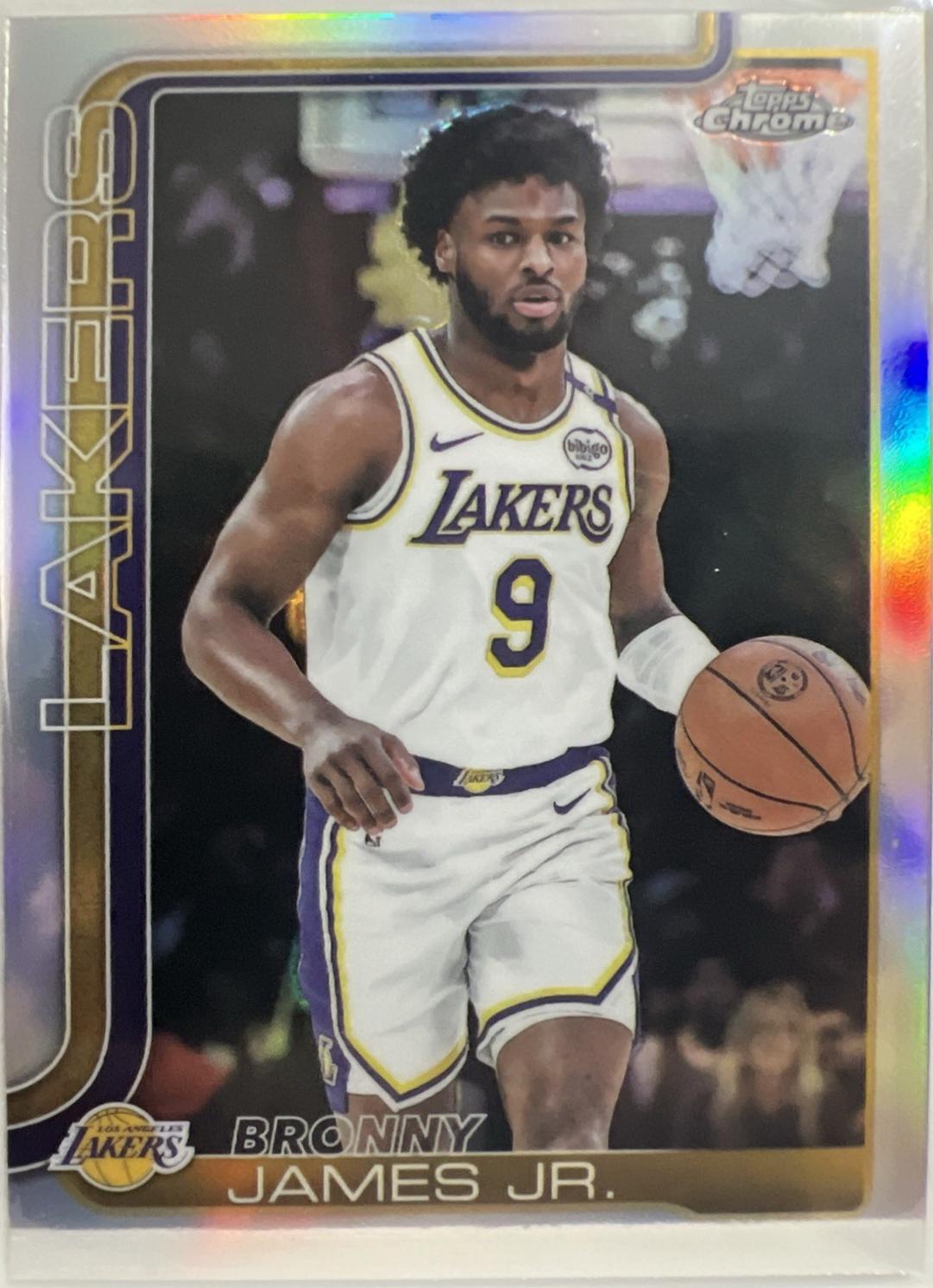 Bronny James Jr. [Silver Refractor] #182