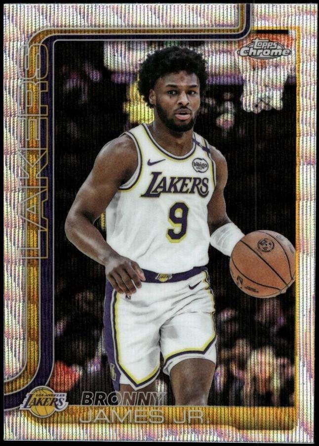 Bronny James Jr. [Wave Refractor] #182