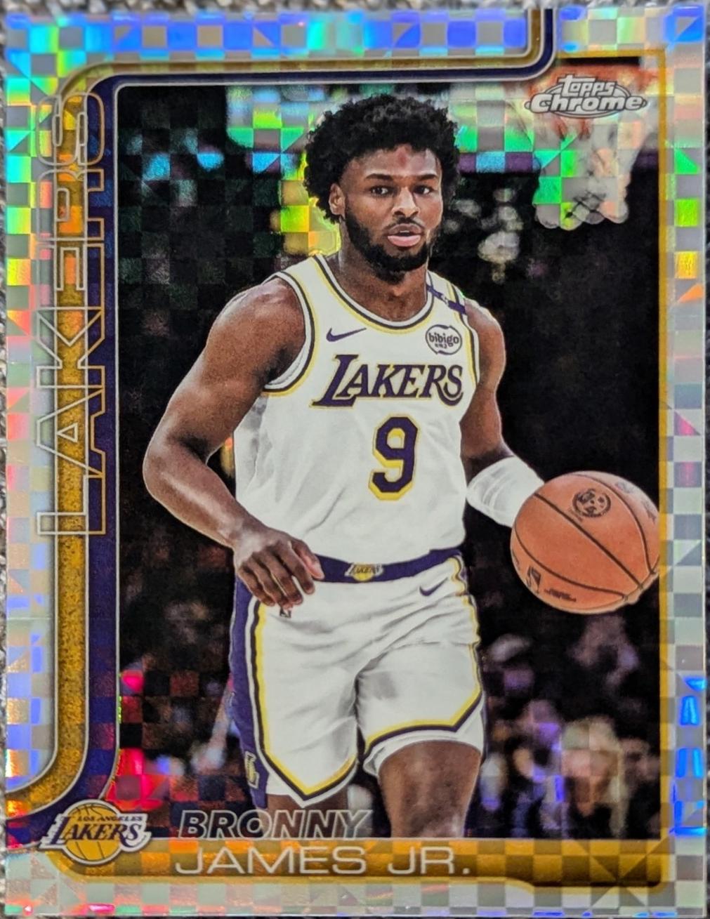 Bronny James Jr. [X-Fractor] #182