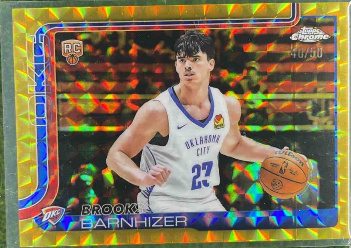 Brooks Barnhizer [Gold Geometric Refractor] #295