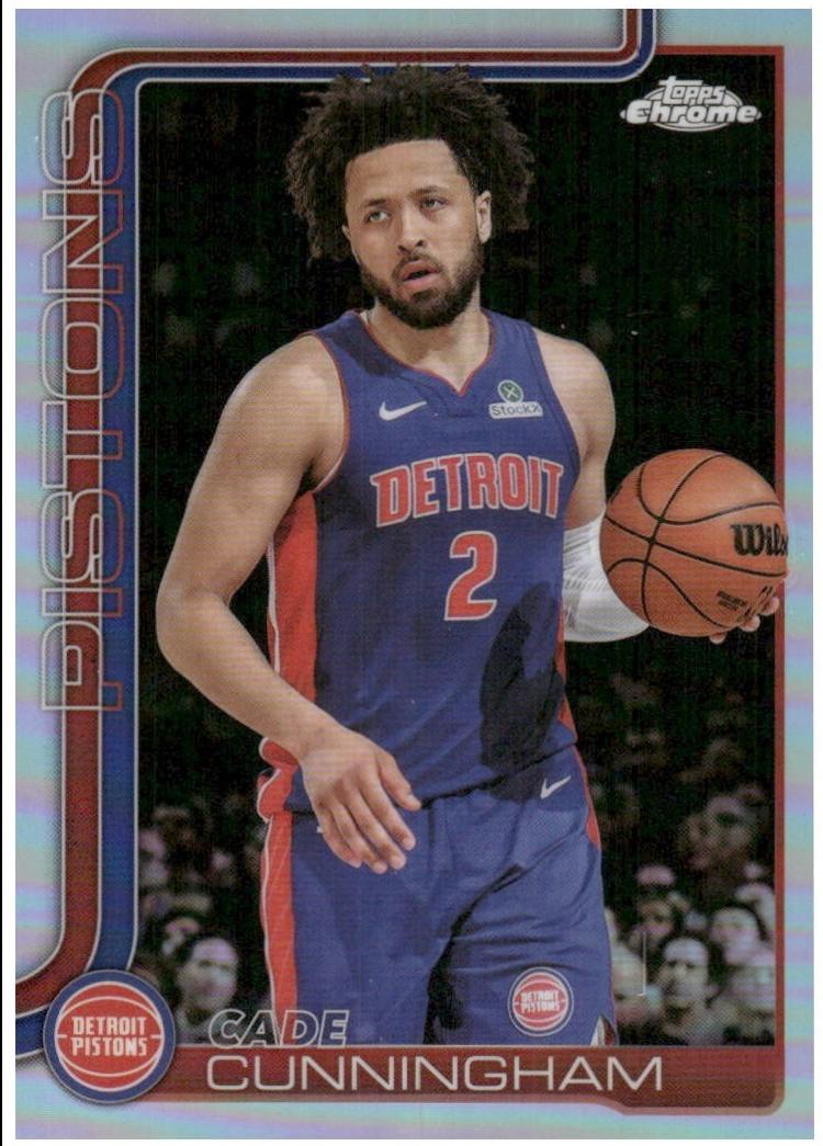 Cade Cunningham [Refractor] #88