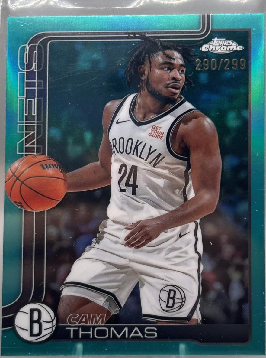 Cam Thomas [Aqua Refractor] #85