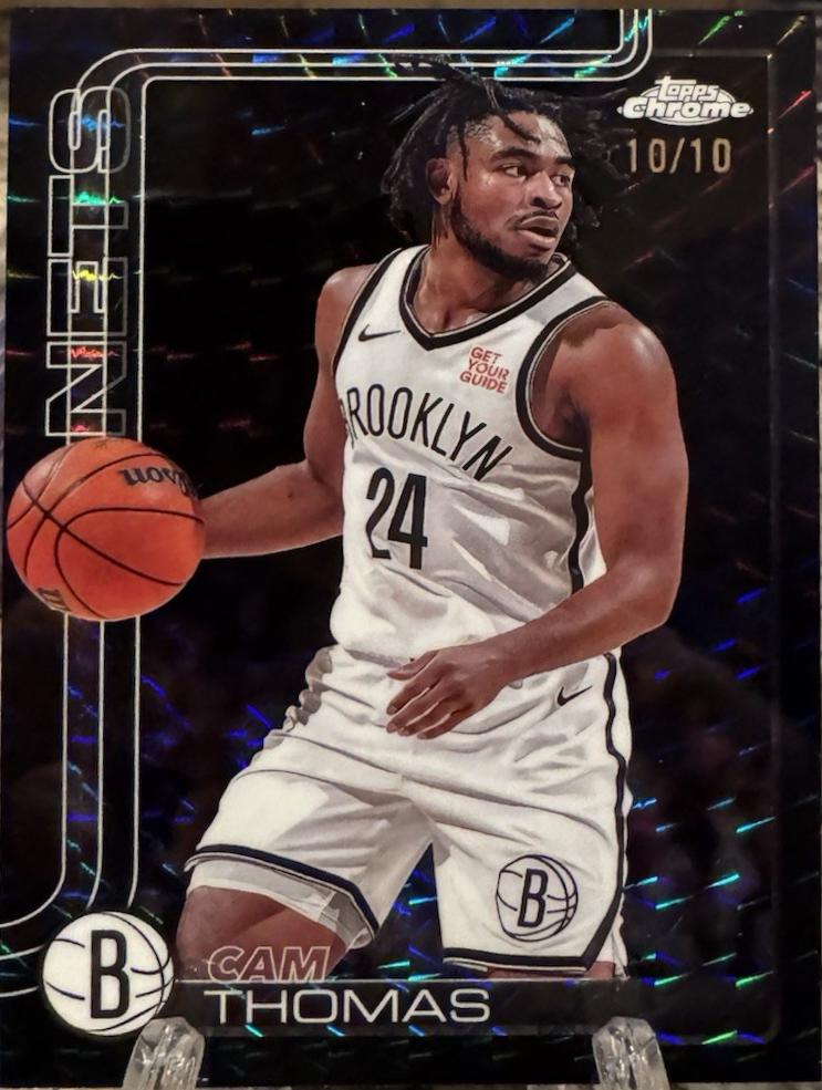 Cam Thomas [Black Geometric Refractor] #85