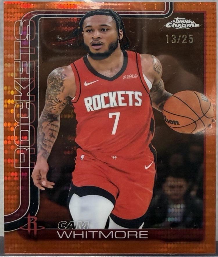Cam Whitmore [Orange Basketball Refractor] #86