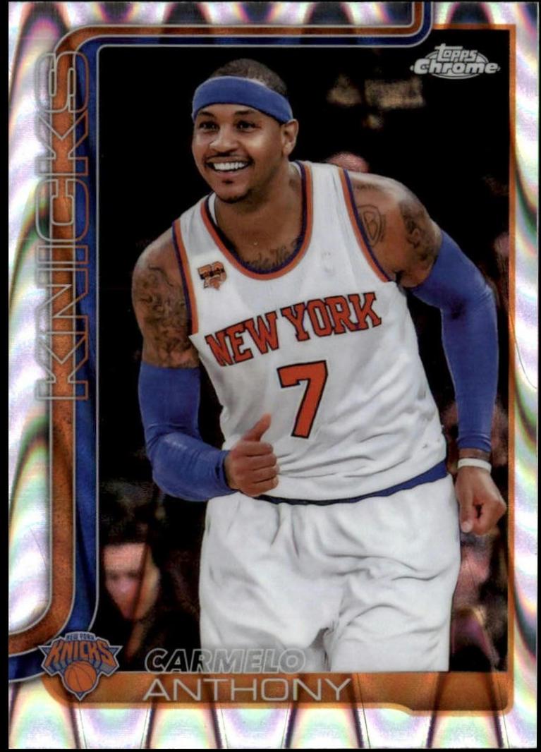 Carmelo Anthony [RayWave Refractor] #248