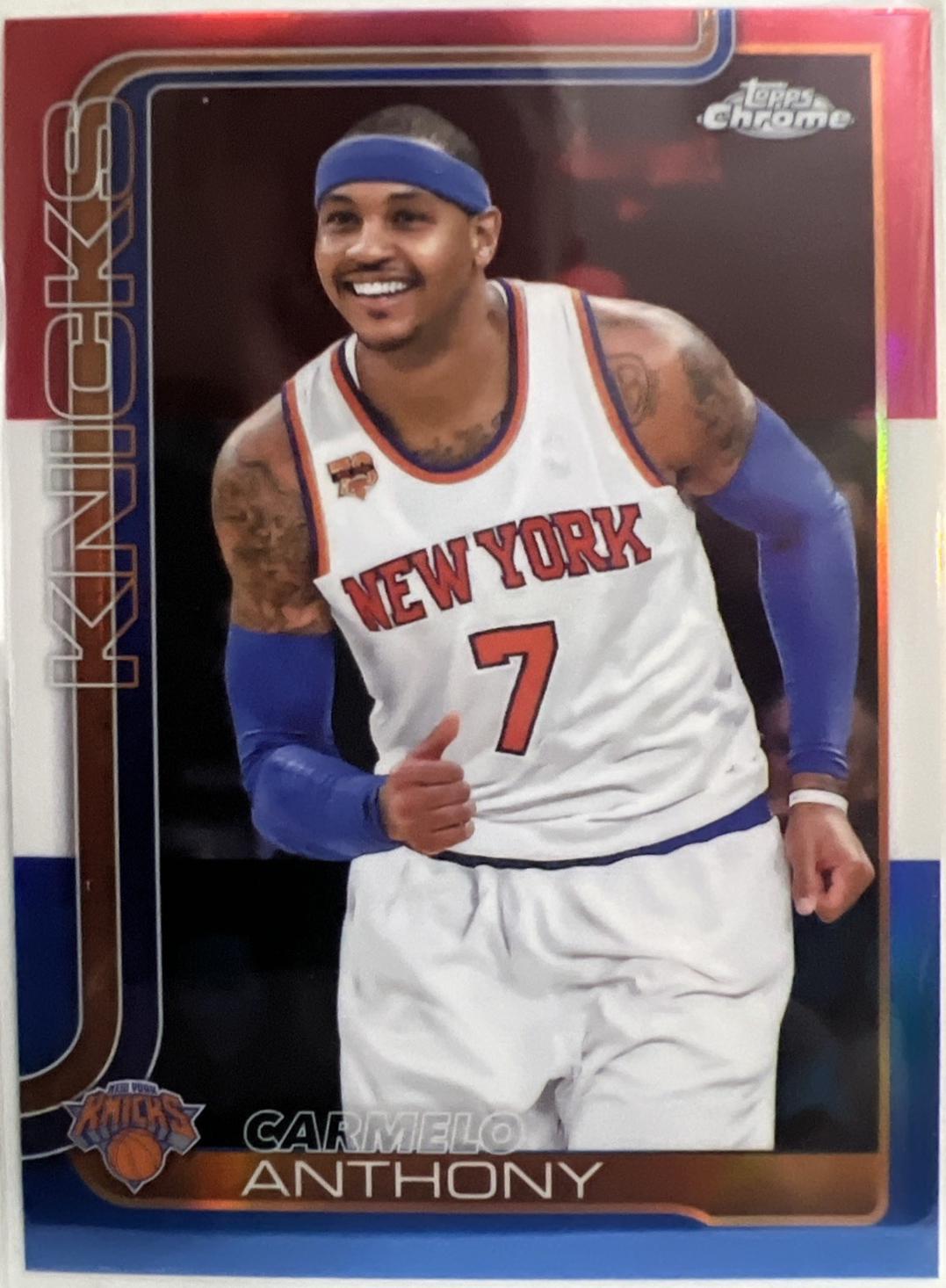 Carmelo Anthony [Red White Blue Refractor] #248