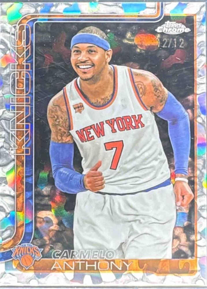 Carmelo Anthony [Silver Refractor] #248