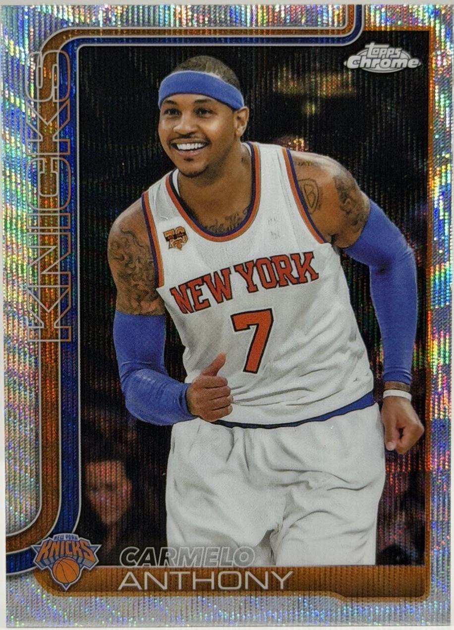 Carmelo Anthony [Wave Refractor] #248