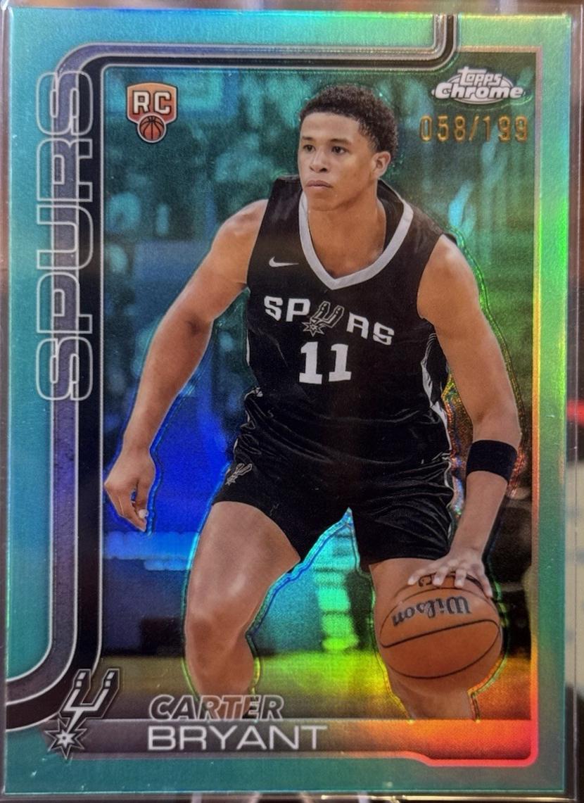 Carter Bryant [Aqua Basketball Refractor] #264