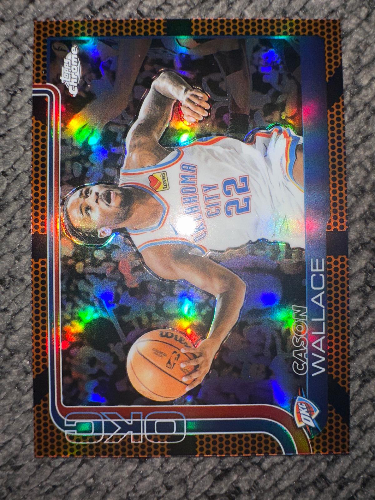 Cason Wallace [Basketball Refractor] #191