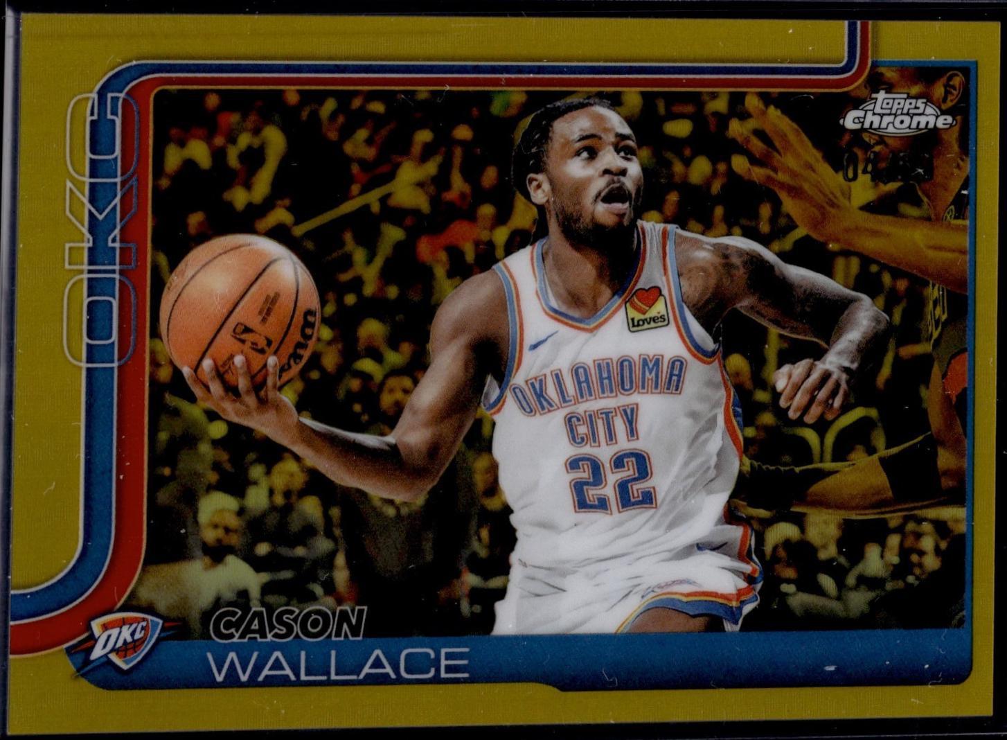 Cason Wallace [Gold Refractor] #191