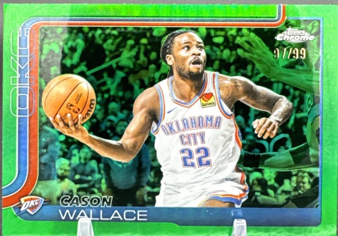 Cason Wallace [Green Refractor] #191