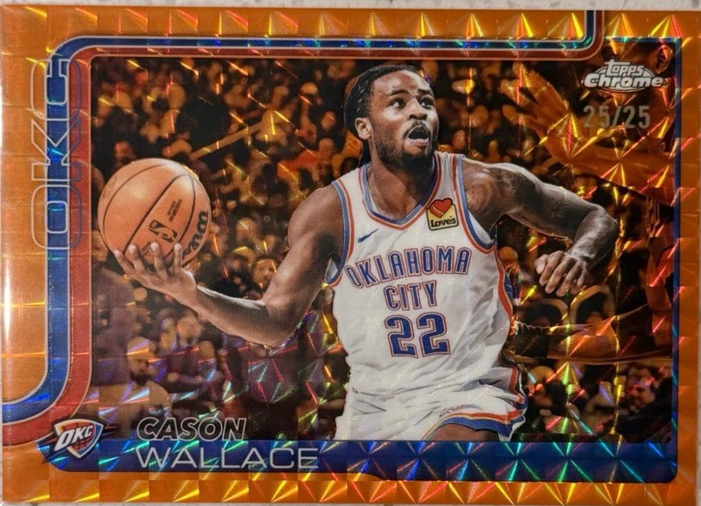 Cason Wallace [Orange Refractor] #191