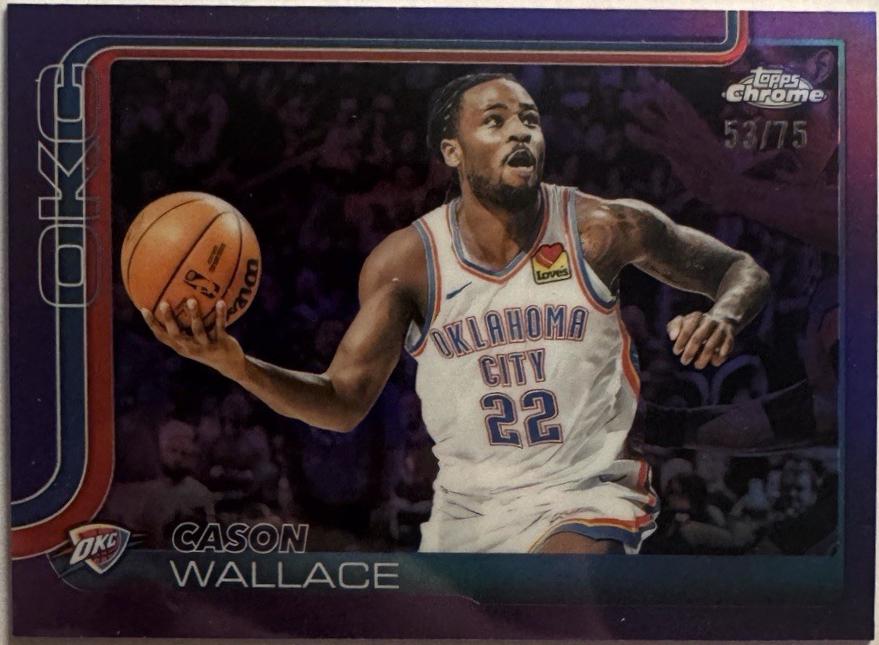 Cason Wallace [Purple Refractor] #191