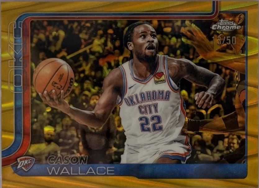 Cason Wallace [RayWave Gold Refractor] #191