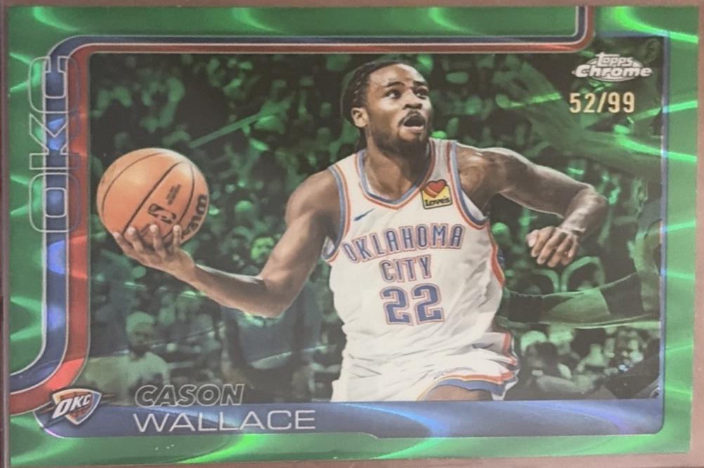Cason Wallace [RayWave Green Refractor] #191