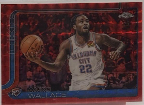 Cason Wallace [Red Geometric Refractor] #191