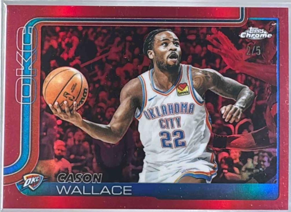 Cason Wallace [Red Refractor] #191