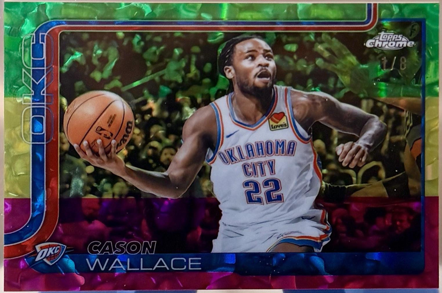 Cason Wallace [Tri-Color Refractor] #191