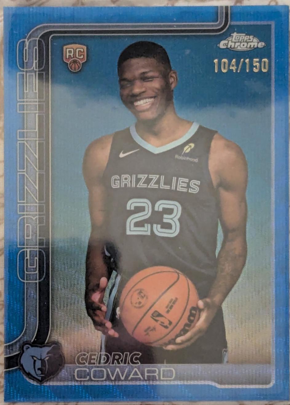 Cedric Coward [Blue Refractor] #261
