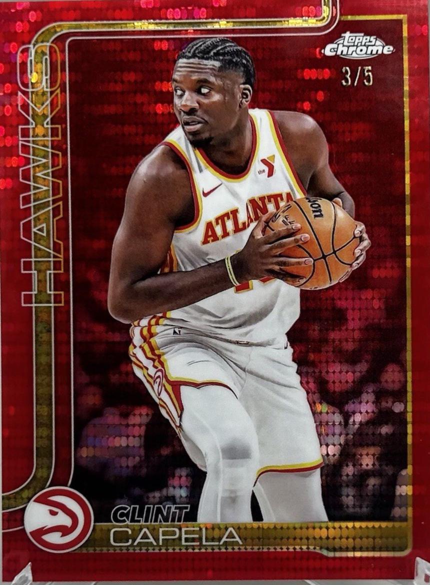 Clint Capela [Pulsar Red Refractor] #81