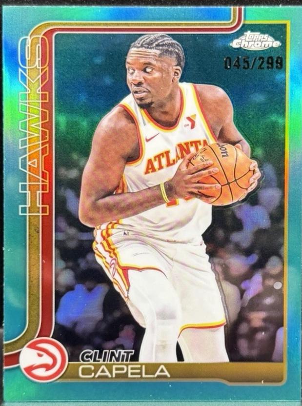 Clint Capela [Teal Refractor] #81