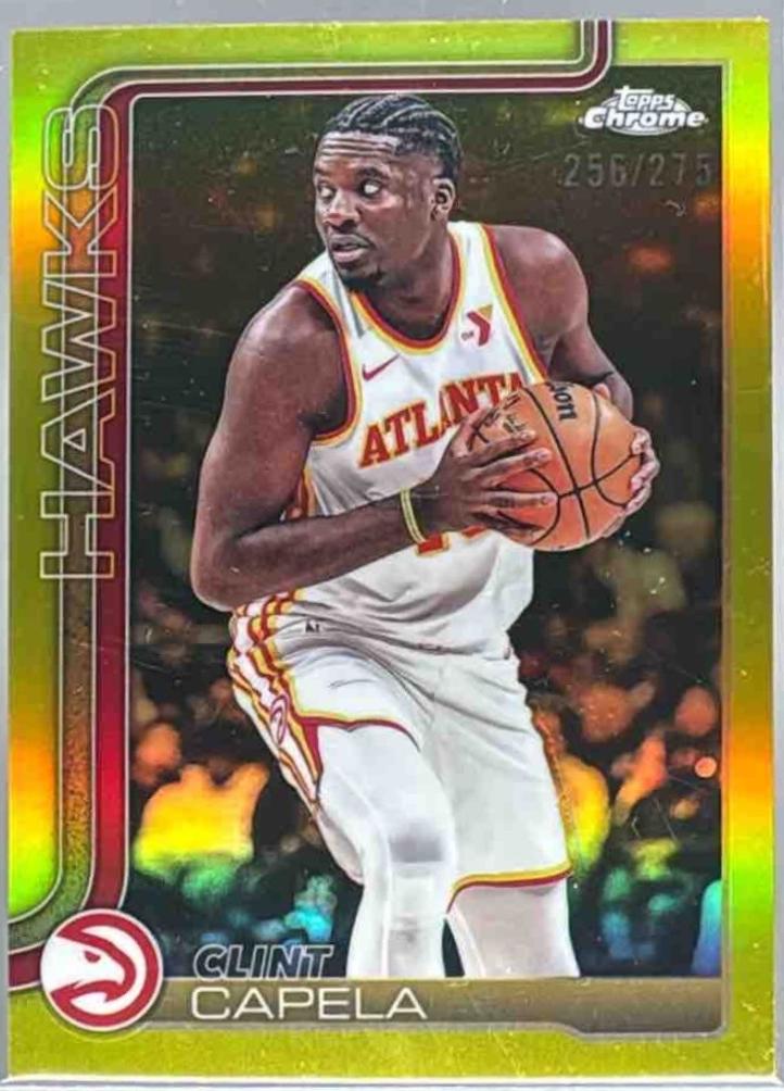 Clint Capela [Yellow Refractor] #81