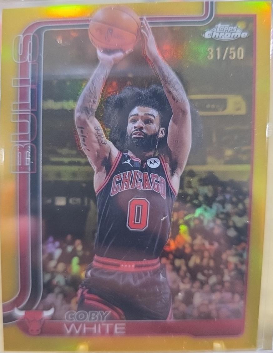 Coby White [Gold Refractor] #80